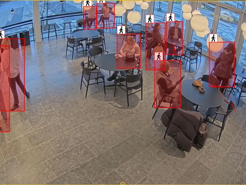 Detect students occupancy level in schools